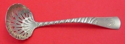 Gorham Colonial Sterling Silver Sugar Sifter Ladle 5 3/4" Monogrammed (1 of 2)