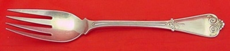 Tiffany & Co Beekman Sterling Silver Fish Fork 6.75 Antique: Tiffany & Co Beekman Sterling Silver Fish Fork 6.75 Antique This exquisite fish fork from the Beekman pattern by Tiffany & Co. is a remarkable piece of antique silverware, dating back to the period be