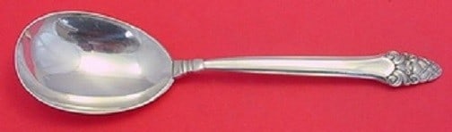 Gorham Sovereign Old Sterling Silver Serving Spoon 8.5 Inch: Gorham Sovereign Old Sterling Silver Serving Spoon 8.5 Inch This is an 8 1/2 inch sterling silver serving spoon in the Sovereign Old pattern by Gorham. It is a post-1940 piece, unmonogrammed and in ex