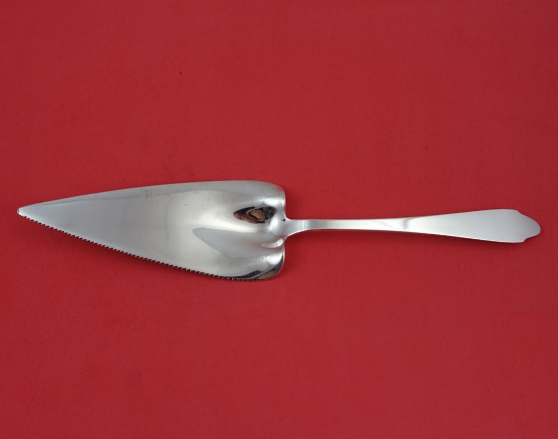 Tiffany & Co Clinton Sterling Silver Pie Server 11 1/4 Serrated Blade (1 of 3)