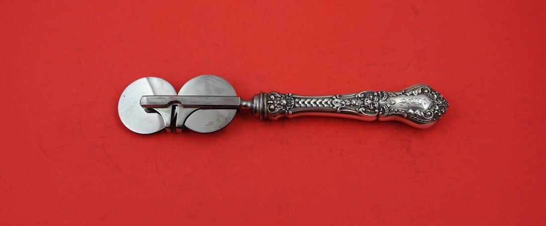 Gorham Henry II Sterling Silver Knife Sharpener with Wheels 8 3/4" (1 of 2)