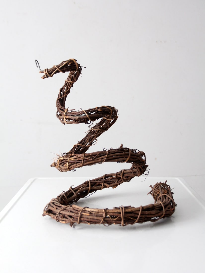 Hand-Twisted Vine Tree Form Sculpture with Organic Rustic Design (1 of 8)