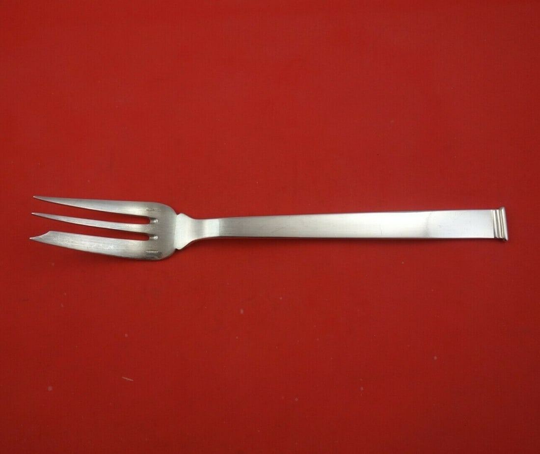 Christofle Commodore Sterling Silver Vegetable Serving Fork 9 5/8" (1 of 3)