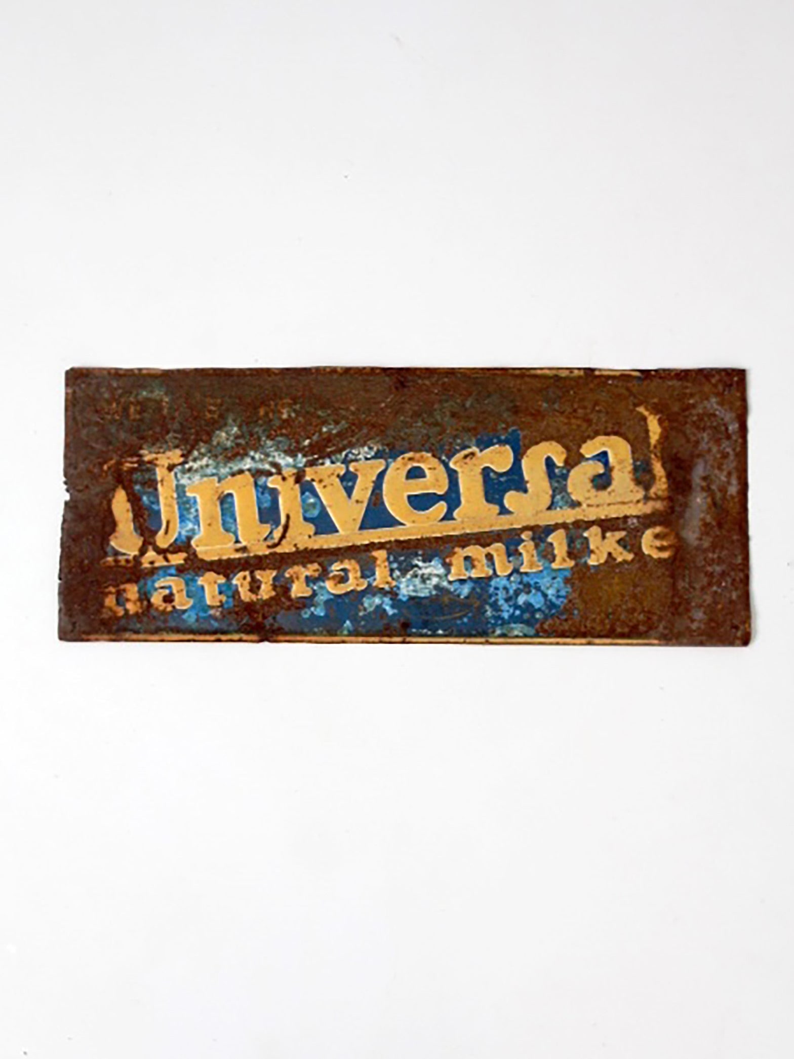 Rusty Painted Universal Natural Milk Farm Sign 24 inch (1 of 6)