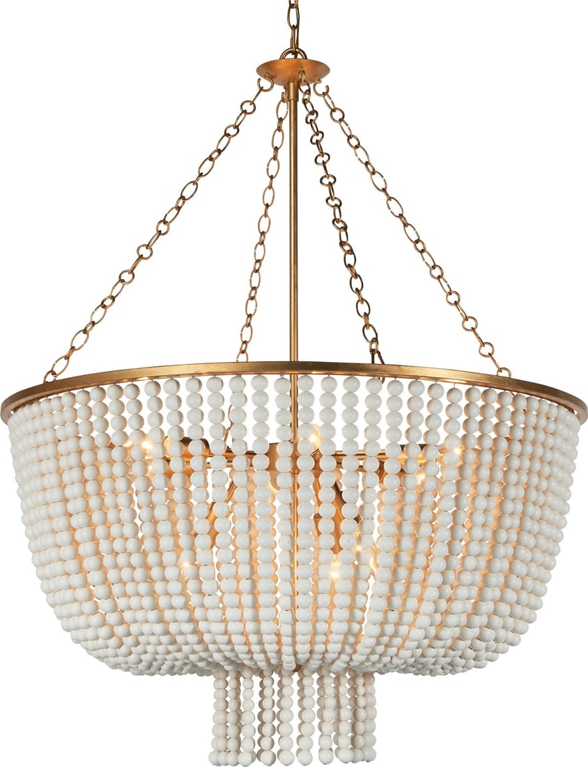 Terracotta Campana Chandelier Gold Leaf 9 Bulbs Rustic Style: Terracotta Campana Chandelier Gold Leaf 9 Bulbs Rustic Style Illuminate your space with the stunning Campana Chandelier, featuring a luxurious antique gold leaf finish that embodies rustic elegance. C