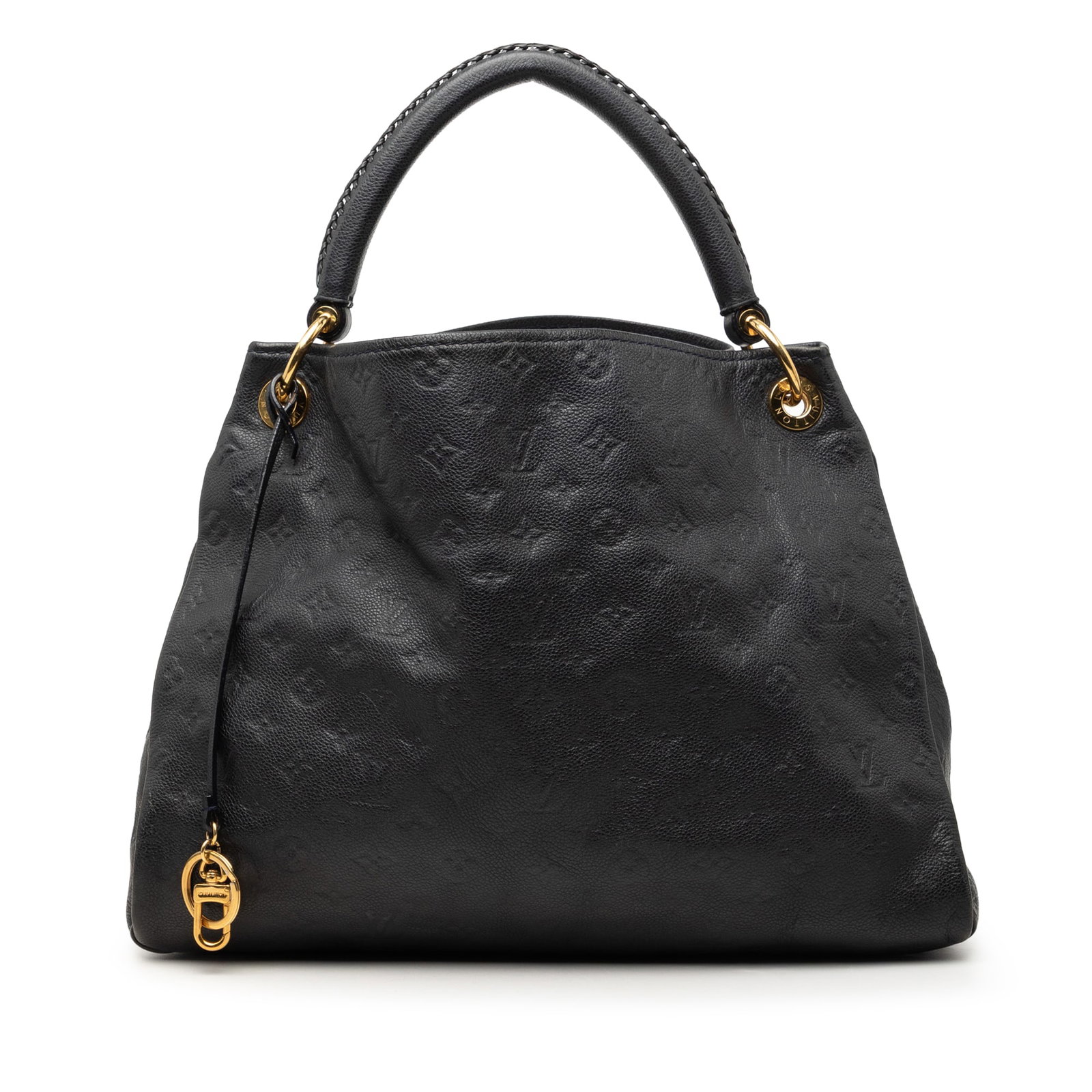 Louis Vuitton Artsy MM Monogram Empreinte Leather Shoulder Bag Blue (1 of 7)