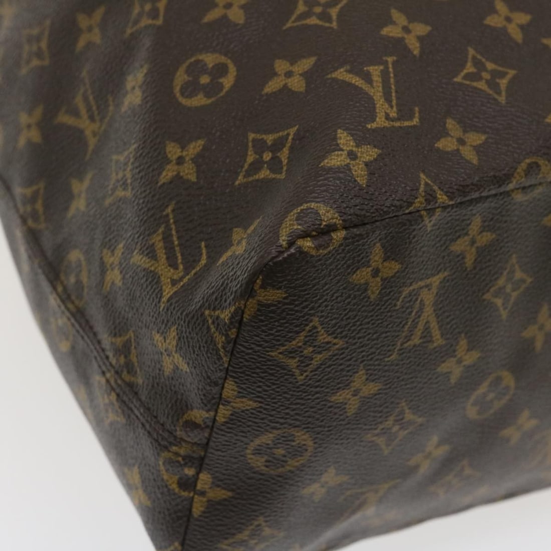 Louis Vuitton Brown Canvas Cabas Light Monogram Split Drawstring Tote - 12