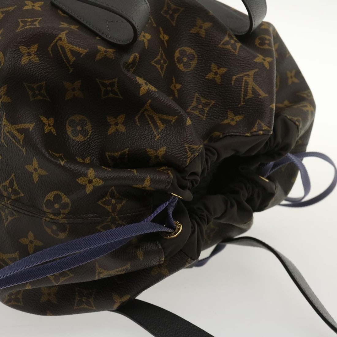 Louis Vuitton Brown Canvas Cabas Light Monogram Split Drawstring Tote - 16