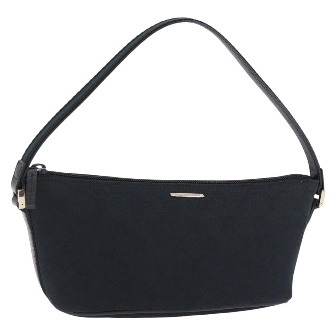 Gucci 141809 GG Canvas Accessory Pouch Black Gold Tone: Gucci 141809 GG Canvas Accessory Pouch Black Gold Tone Authentic Gucci accessory pouch in black GG canvas with gold-tone accents. Made in Italy, this women's pouch has a compact silhouette suitable fo