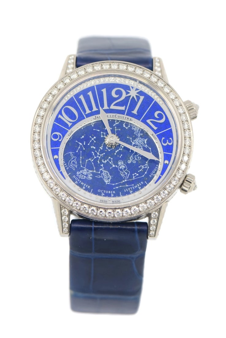 Jaeger-LeCoultre Rendez-Vous Celestial Diamond 18K White Gold Watch Q3483590 with Box and Papers: Jaeger-LeCoultre Rendez-Vous Celestial Diamond 18K White Gold Watch Q3483590 with Box and Papers Discover the elegance of the Jaeger-LeCoultre Rendez-Vous Celestial Diamond watch, a stunning piece cra