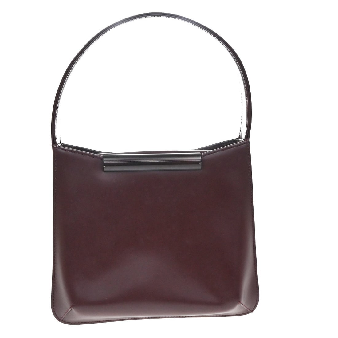 Givenchy Vintage Burgundy Leather Handbag Made in Italy: Givenchy Vintage Burgundy Leather Handbag Made in Italy Vintage Givenchy leather bag in burgundy. Made in Italy, this women's piece is presented in good condition with light signs of wear throughout. 