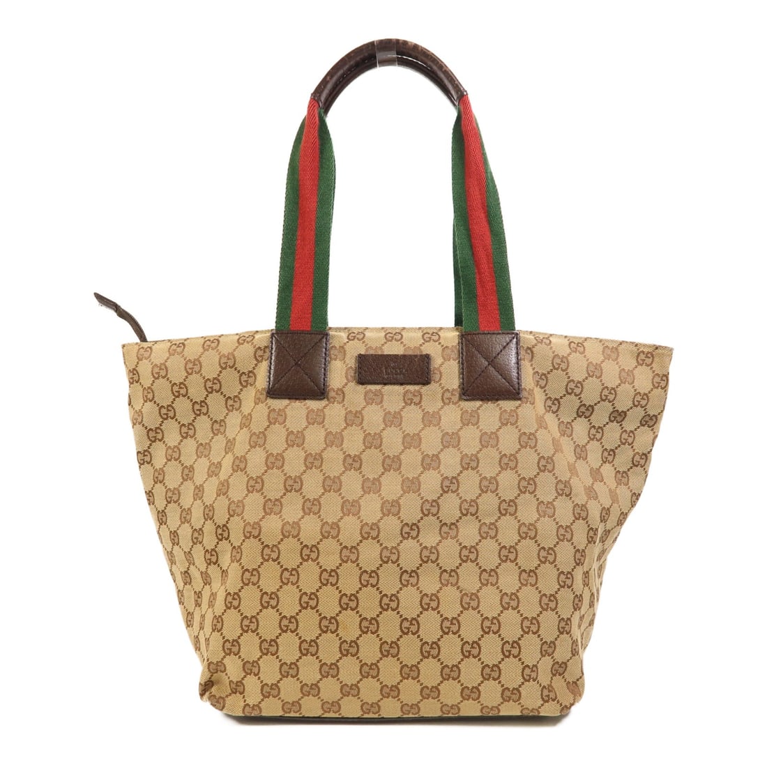 Gucci 131231 GG Canvas Tote Shoulder Bag Brown: Gucci 131231 GG Canvas Tote Shoulder Bag Brown Gucci GG shoulder tote bag in brown GG canvas with a spacious everyday silhouette and shoulder-carry design. The interior includes one open pocket and on