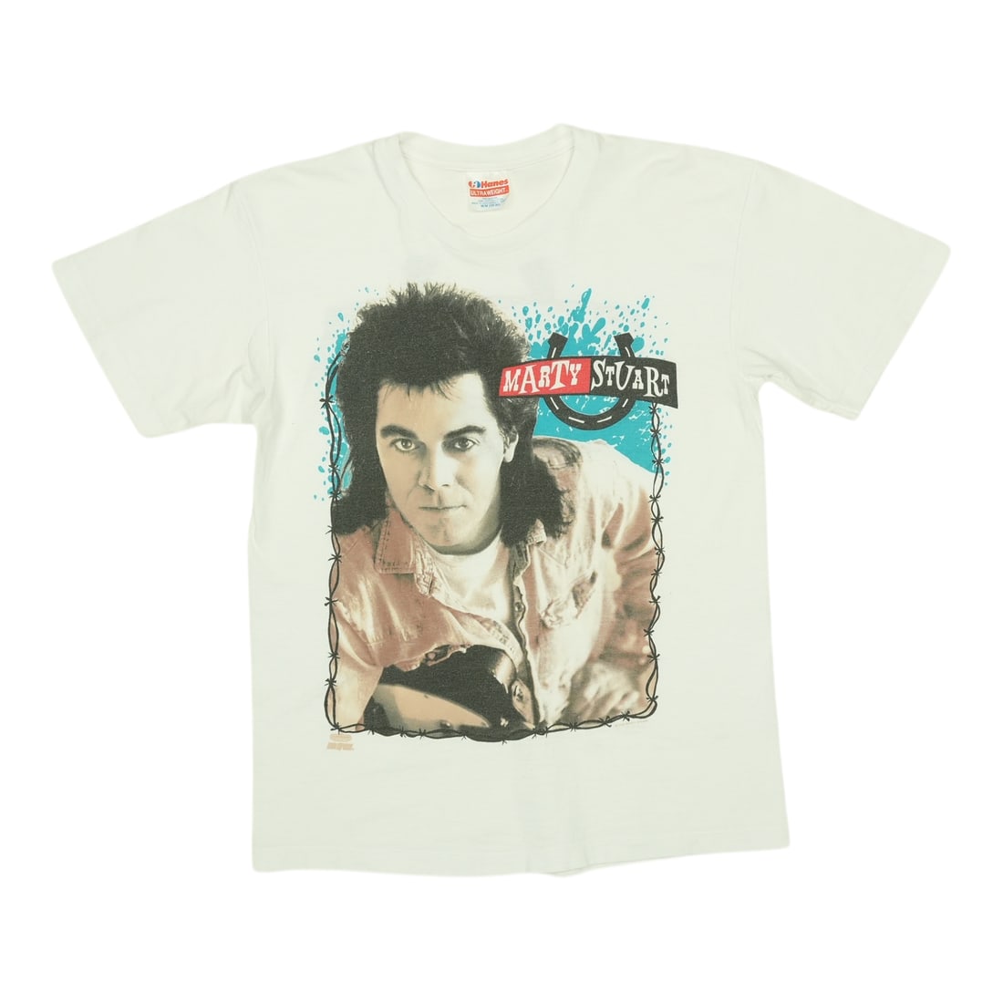Vintage 1994 Marty Stuart Love and Luck Cotton T Shirt XL (1 of 5)