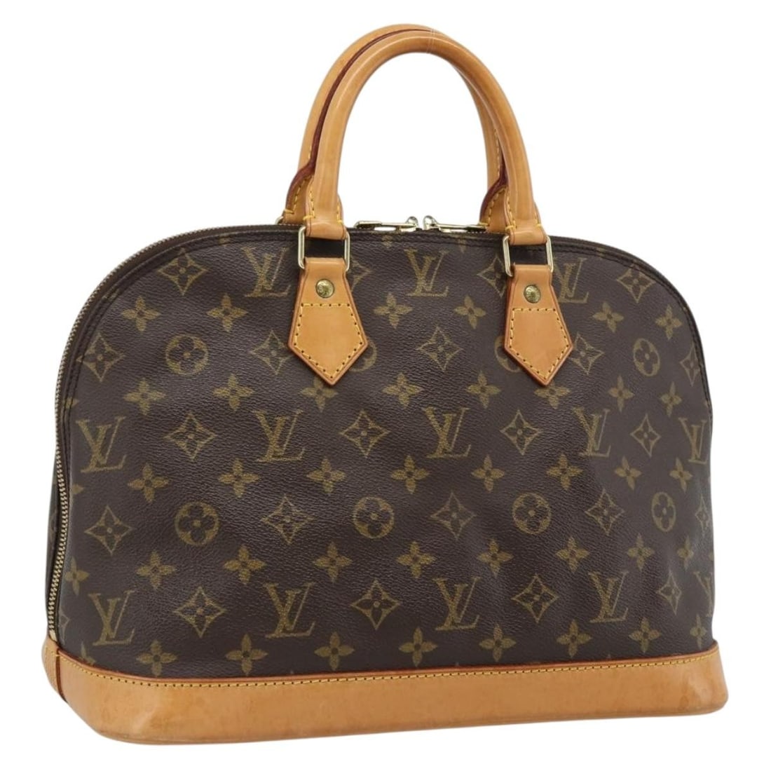 Louis Vuitton M51130 Alma handbag in Monogram Canvas: Louis Vuitton M51130 Alma handbag in Monogram Canvas Louis Vuitton Alma handbag in Monogram canvas, made in France. This women's handbag is offered without the original box or dust bag; only the item 