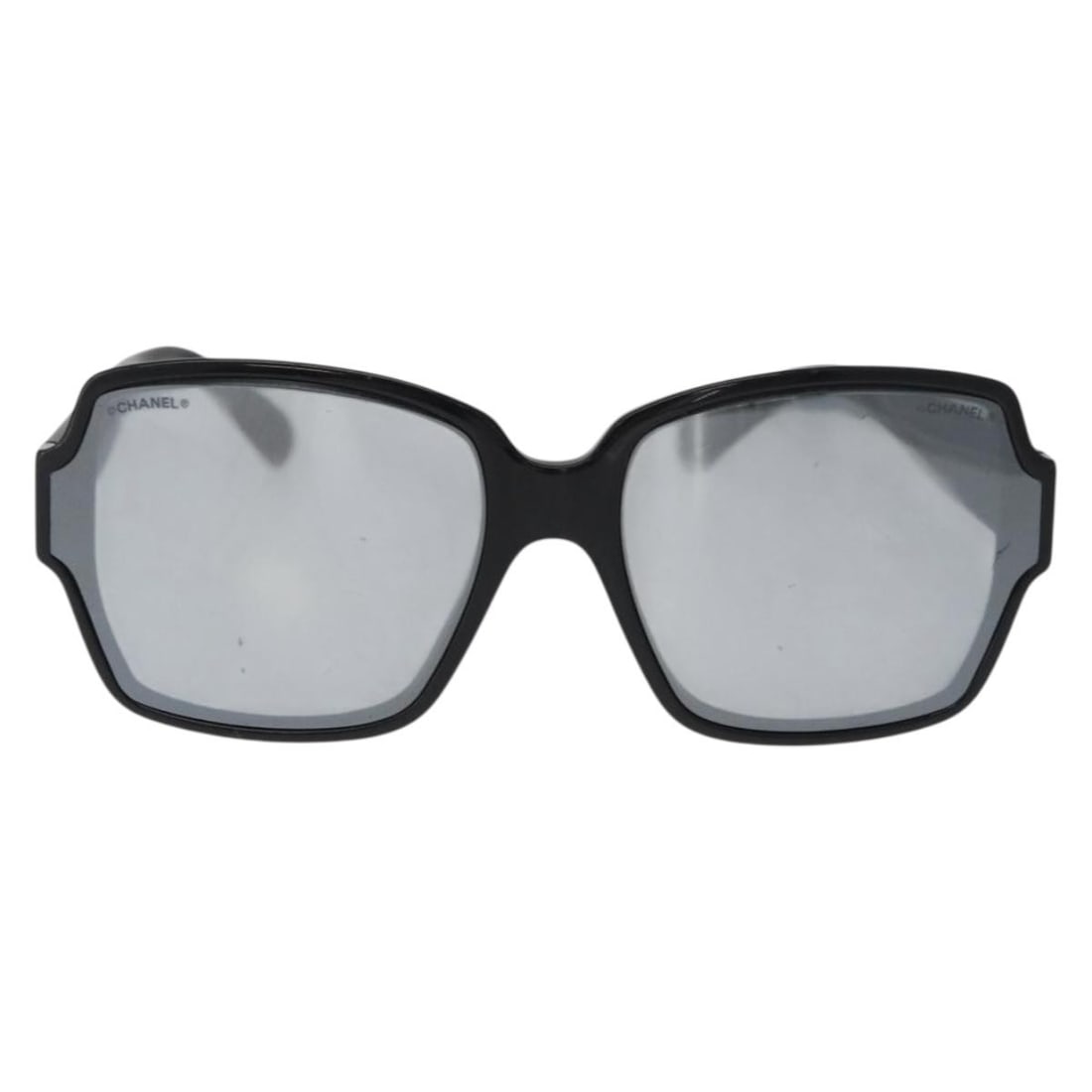 Chanel Logo CC Black Plastic Sunglasses (1 of 13)