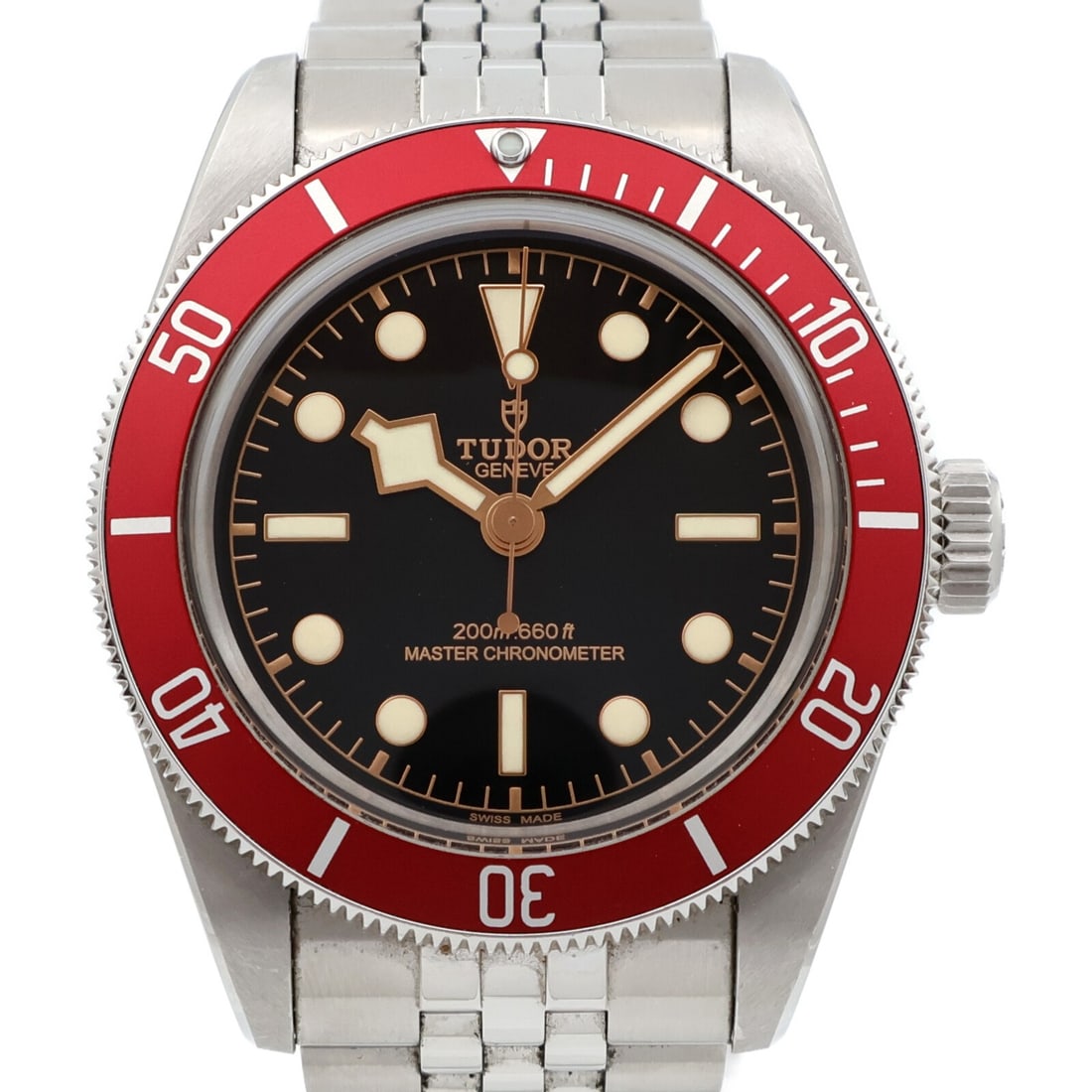 TUDOR 7941A1A0RU Black Bay mens automatic stainless steel wristwatch (1 of 11)