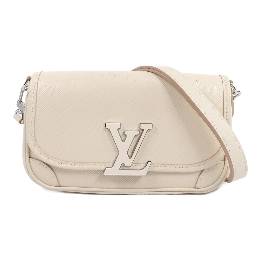 Louis Vuitton Buci M59457 beige Epi calfskin shoulder bag: Louis Vuitton Buci M59457 beige Epi calfskin shoulder bag Louis Vuitton Buci shoulder bag in beige Epi and calfskin leather. This women's bag features a structured shoulder bag design with an adjustab