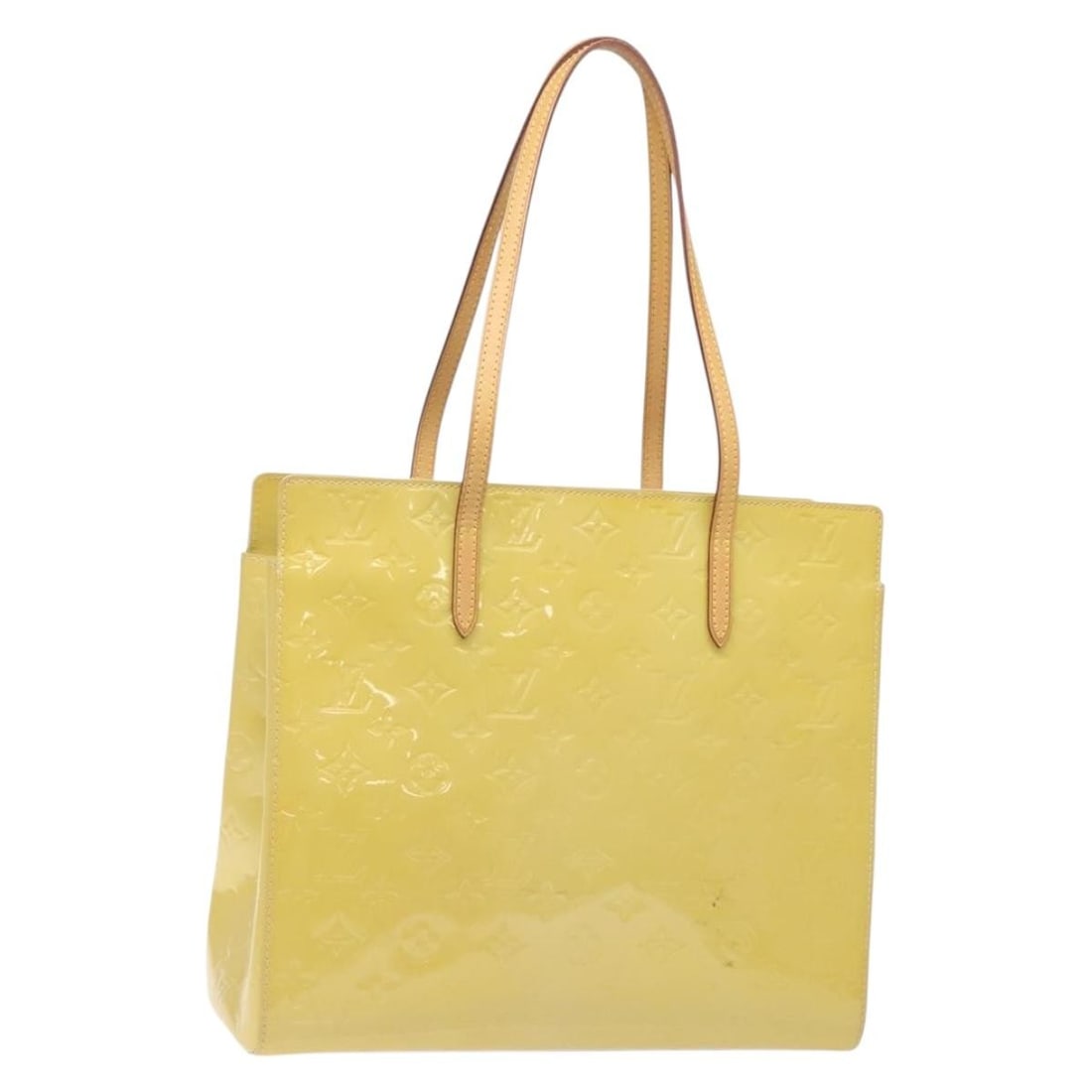 LOUIS VUITTON Monogram Vernis Katarina EW Tote Bag Broncorail M90010 Authentic: LOUIS VUITTON Monogram Vernis Katarina EW Tote Bag Broncorail M90010 Authentic Introducing the LOUIS VUITTON Monogram Vernis Katarina EW Tote Bag in a stunning Broncorail color. This elegant tote is c