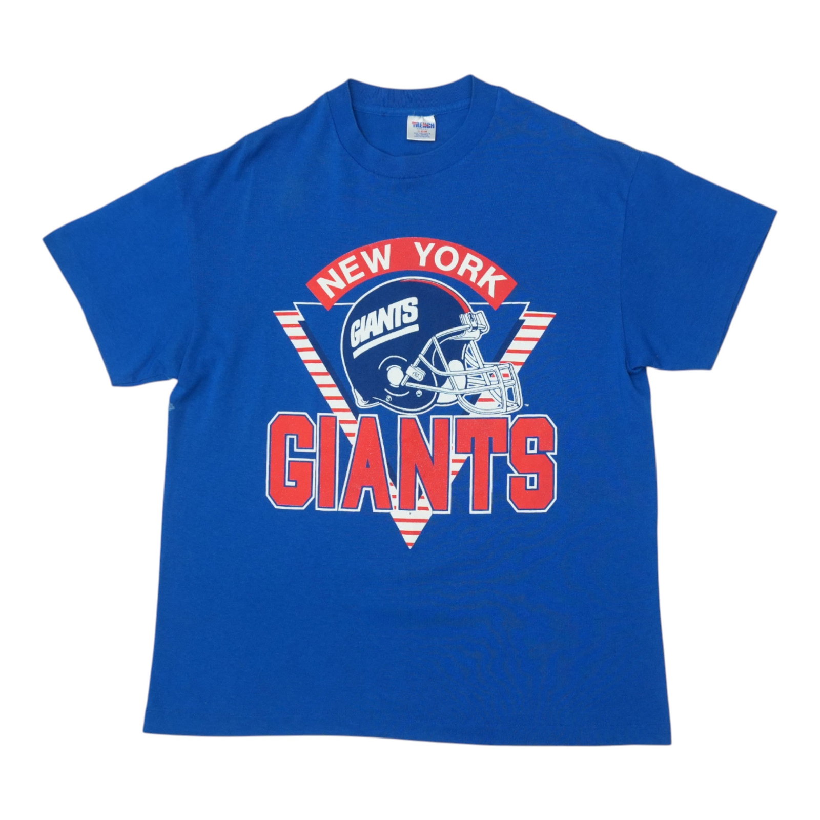 Vintage Blue New York Giants 1980s Large Shirt (1 of 5)