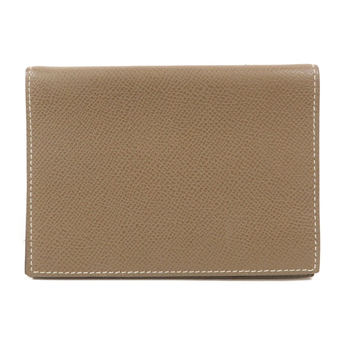 Hermes Globe-Trotter notebook cover Epsom calfskin Etoupe gray: Hermes Globe-Trotter notebook cover Epsom calfskin Etoupe gray Hermes Globe-Trotter agenda cover in Veau Epsom leather with palladium-tone hardware. This unisex notebook cover is finished in Etoupe gr