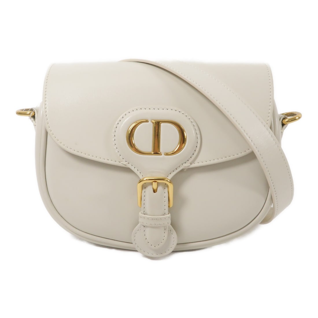 Dior Bobby Small White Calfskin Shoulder Bag M9317 CD GHW: Dior Bobby Small White Calfskin Shoulder Bag M9317 CD GHW Christian Dior Bobby Small shoulder bag in white calfskin leather with CD GHW styling. This women's shoulder bag is made in France and include