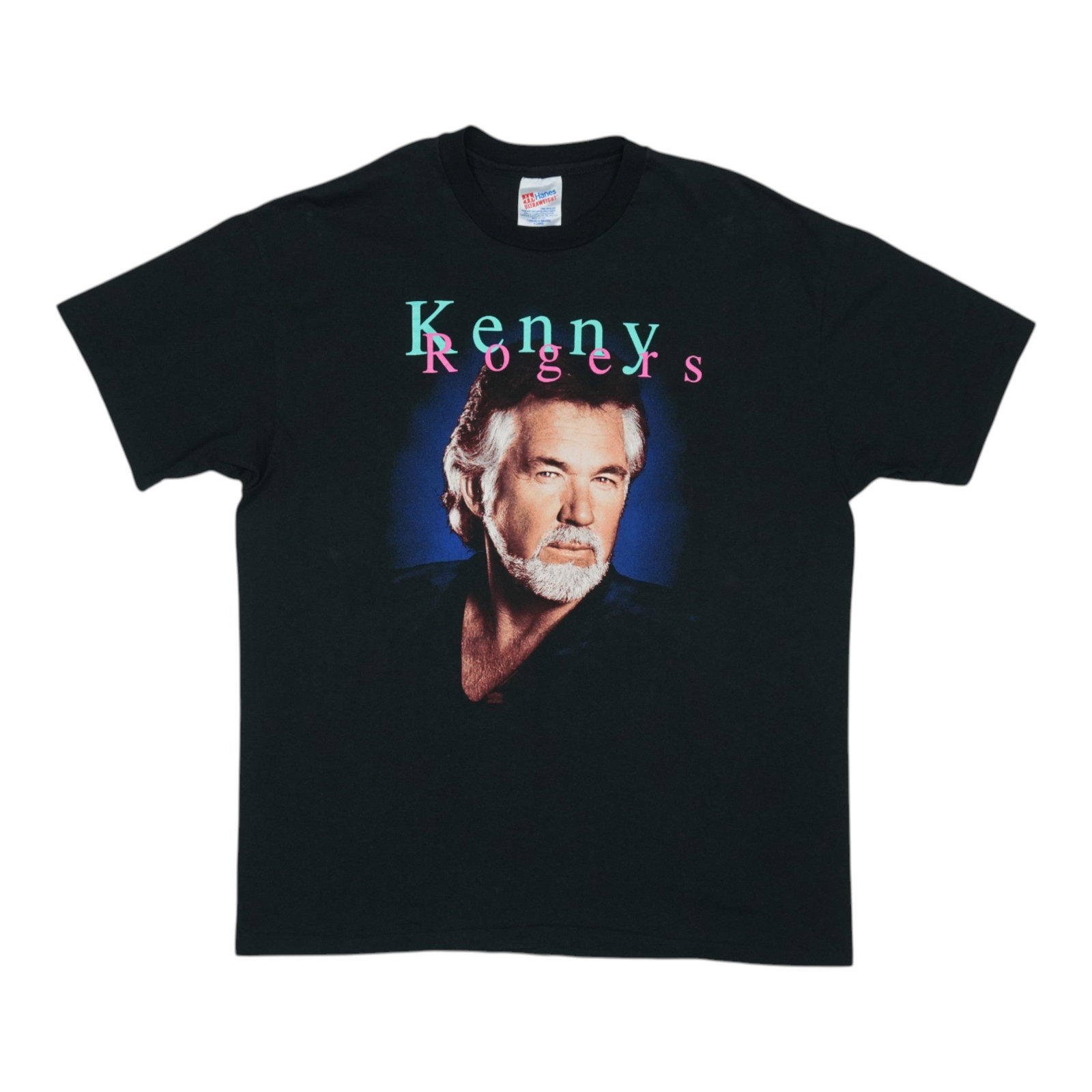 Black 1993 Kenny Rogers If Only My Heart Had A Voice T Shirt XL (1 of 5)