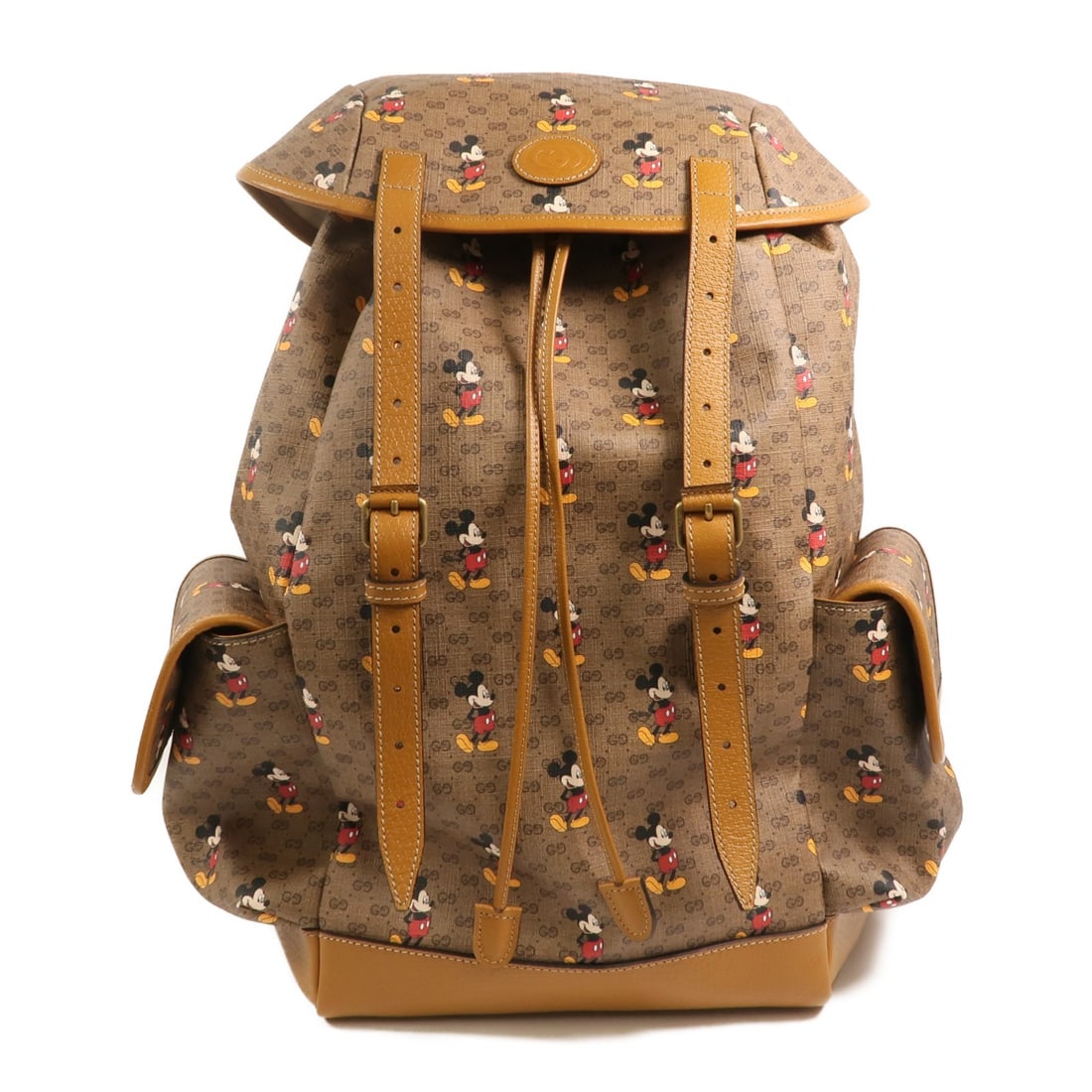 Gucci x Disney 603898 Brown PVC Coated Canvas Rucksack Backpack (1 of 16)