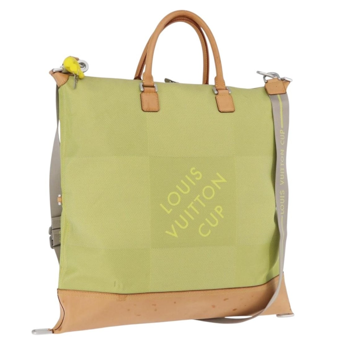Louis Vuitton M80633 Damier Geant Canvas Shoulder Bag Yellow (1 of 18)