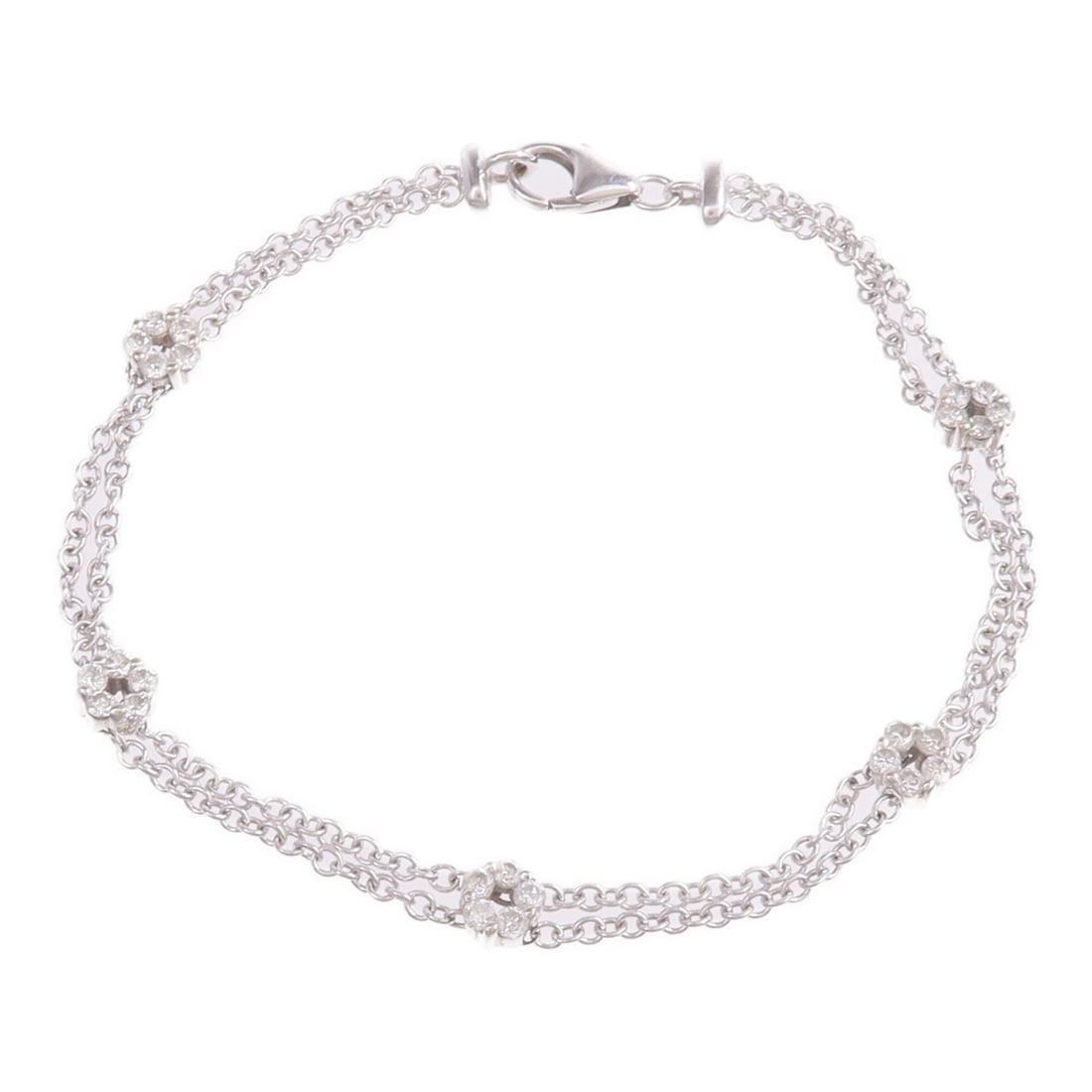 18K White Gold Diamond Bracelet for Women (1 of 8)