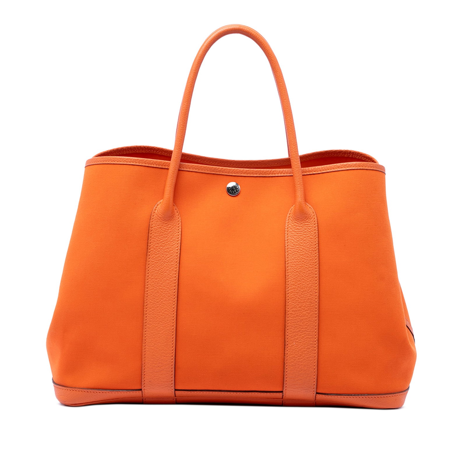 Hermes Garden Party 36 Tote Toile Fabric Negonda Leather Trim: Hermes Garden Party 36 Tote Toile Fabric Negonda Leather Trim Hermes Garden Party 36 tote crafted with a canvas body and Negonda leather trim. It features rolled leather handles and an open top with s