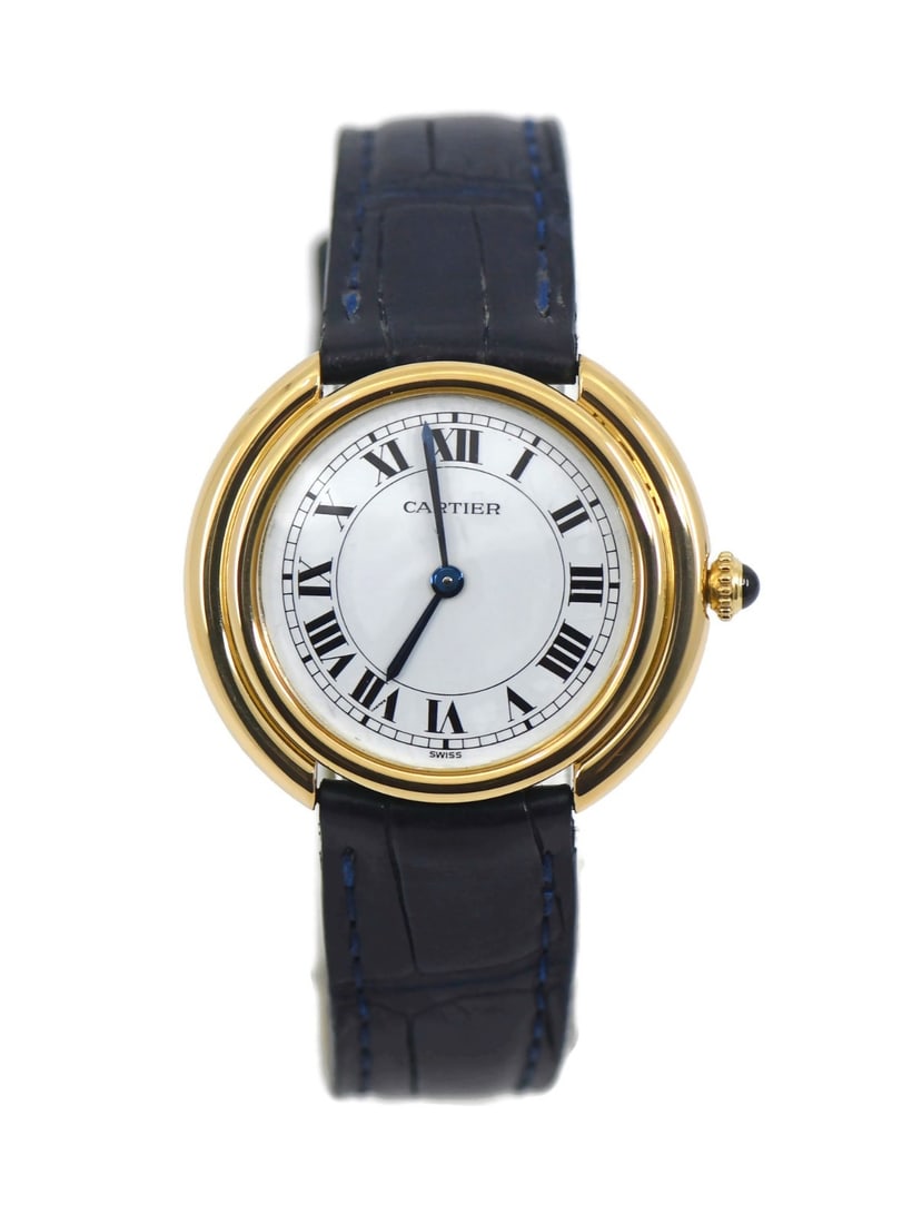 Cartier Vendome womens 18K yellow gold wristwatch ref 78090 (1 of 5)