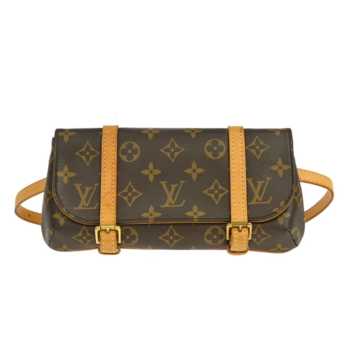 Louis Vuitton Marelle Waist Bag Brown Monogram Canvas: Louis Vuitton Marelle Waist Bag Brown Monogram Canvas Louis Vuitton Marelle Waist bag in brown monogram canvas. This women's bag is made in France and is presented in good condition, with natural pati