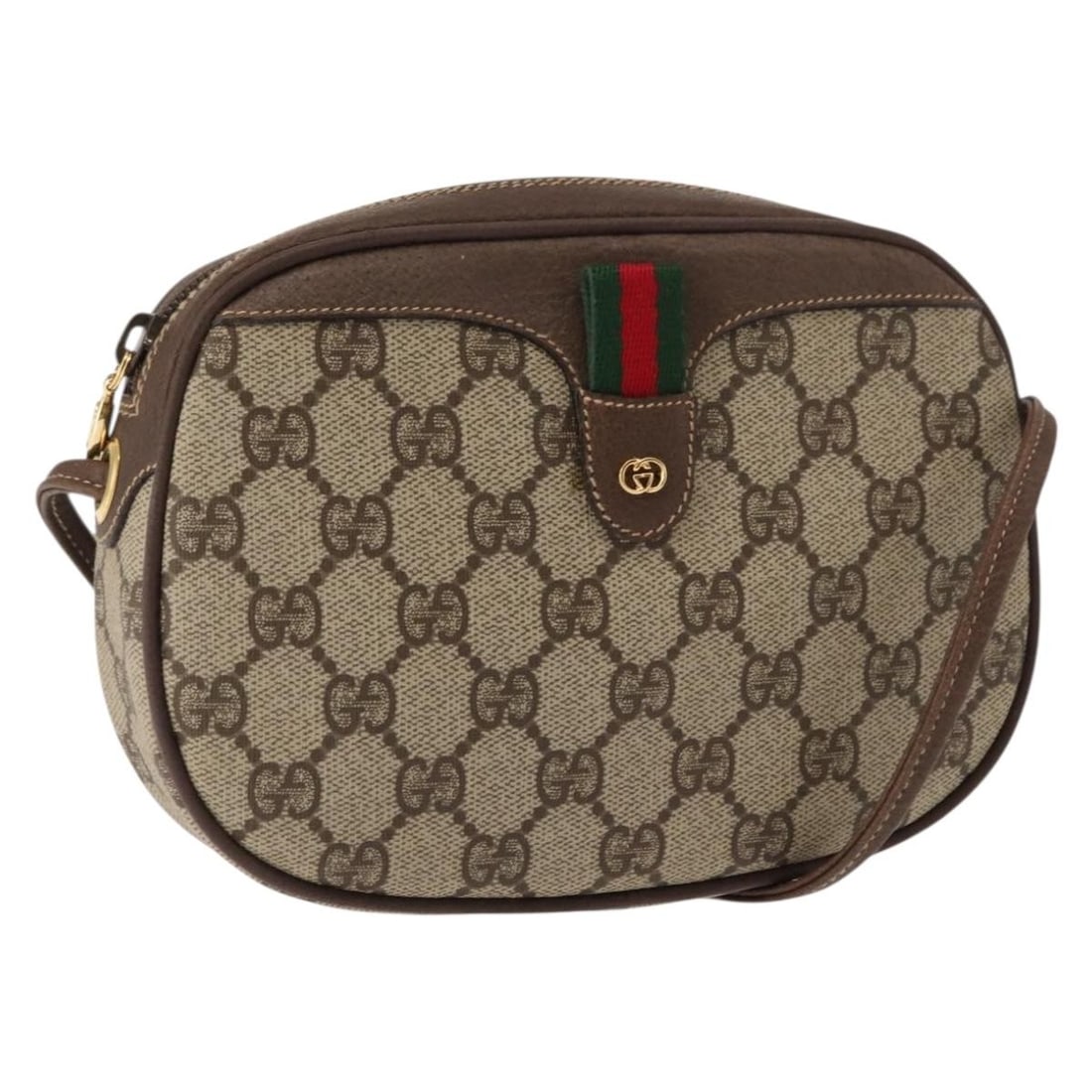 Gucci GG Supreme Sherry Line beige shoulder bag Italy (1 of 18)