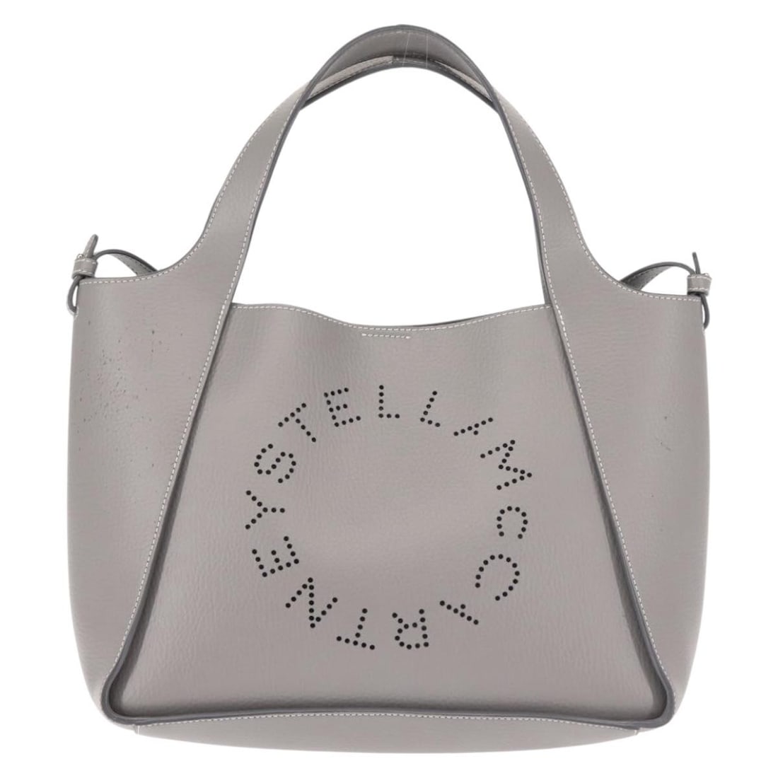 Stella McCartney Alter Tote Gray Leather Handbag (1 of 18)
