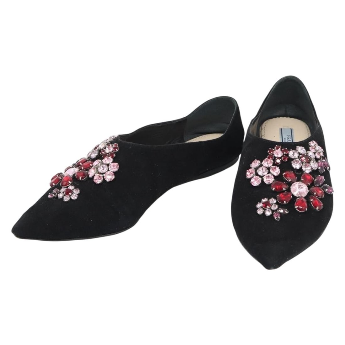 PRADA brown suede womens shoes with box and 2 dust bags (1 of 18)