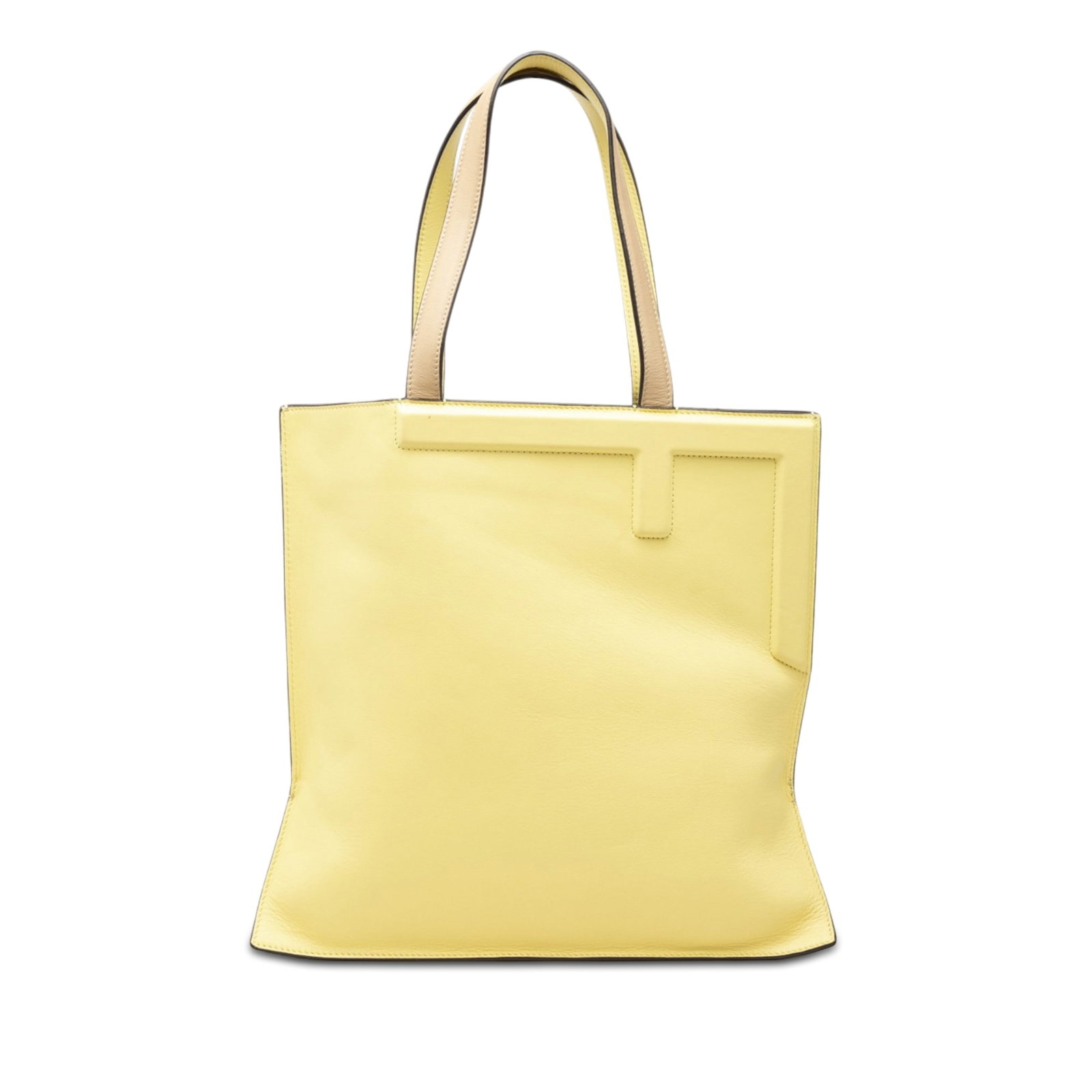 Fendi Flip Tote Medium Bicolor Smooth Calfskin Leather Bag: Fendi Flip Tote Medium Bicolor Smooth Calfskin Leather Bag Medium bicolor smooth calfskin flip tote bag with a leather body, flat leather straps, an open top, and an interior slip pocket. Made in Ital