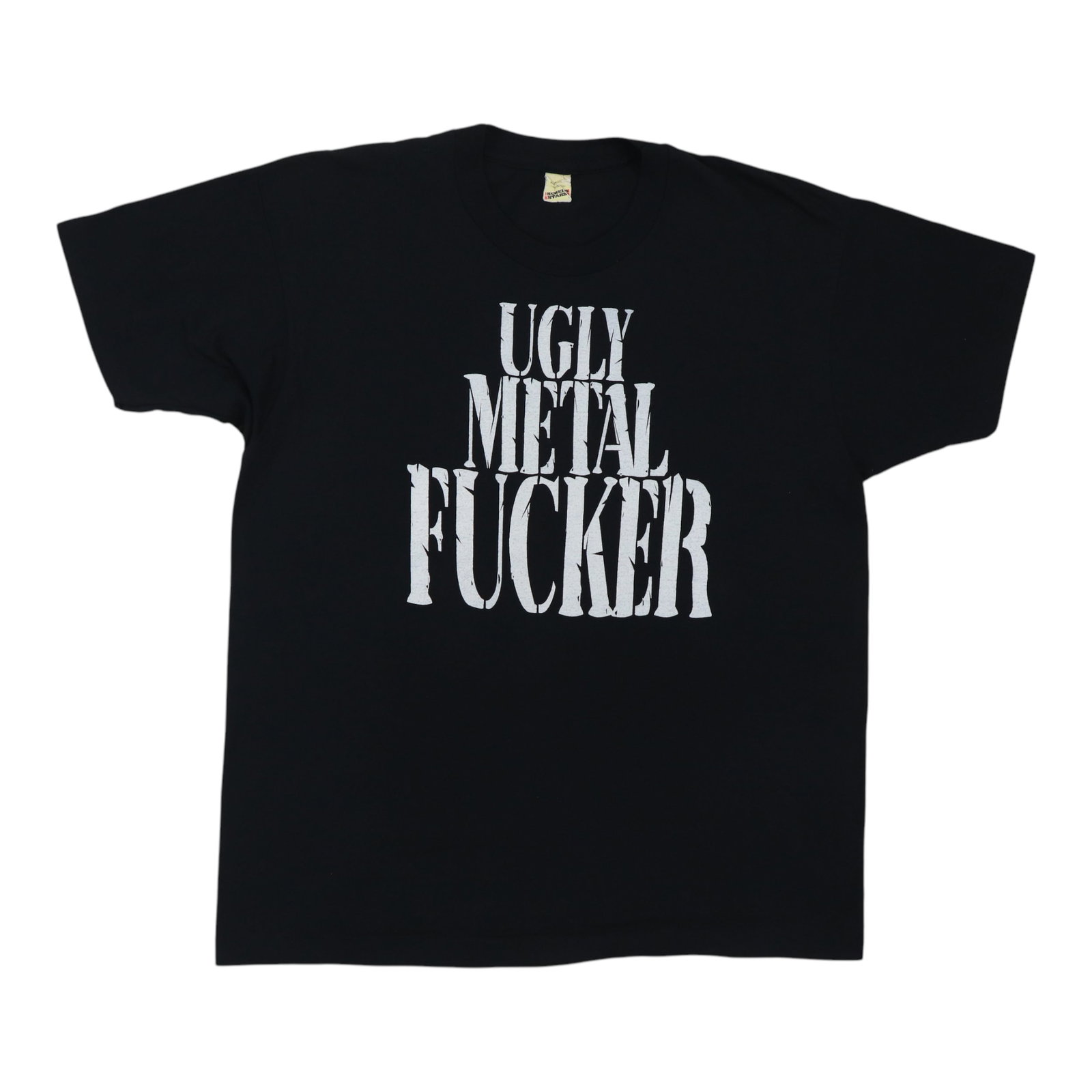 Black XL Vintage Balaam And The Angel 1991 Graphic Shirt: Black XL Vintage Balaam And The Angel 1991 Graphic Shirt Authentic original vintage 1991 Balaam And The Angel "Ugly Metal Fucker" shirt with front and back graphics. This is a true vintage shirt, not 