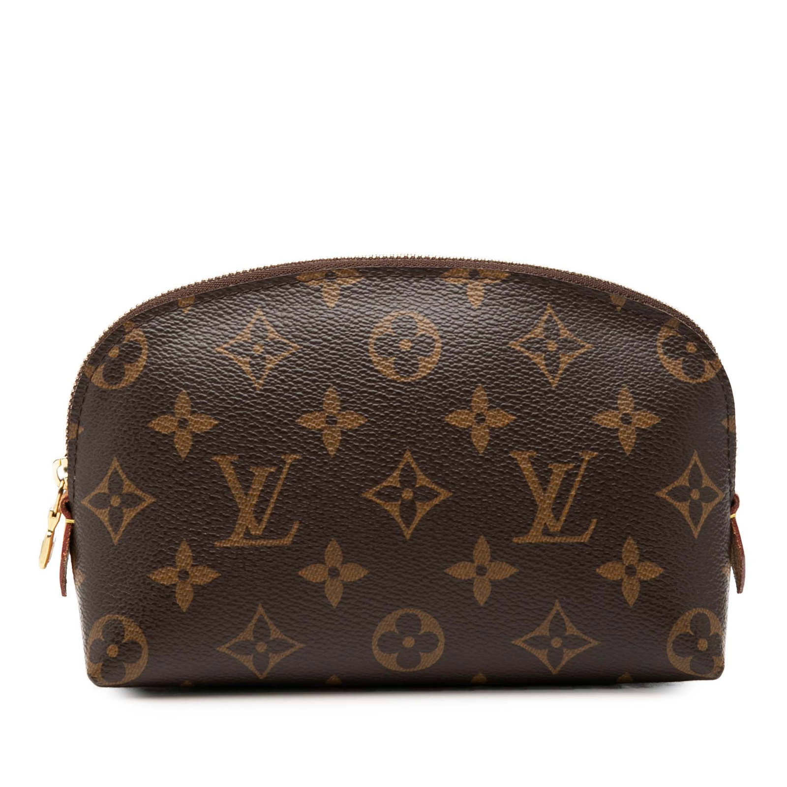 Louis Vuitton Monogram PM Cosmetic Pouch Brown Canvas (1 of 7)