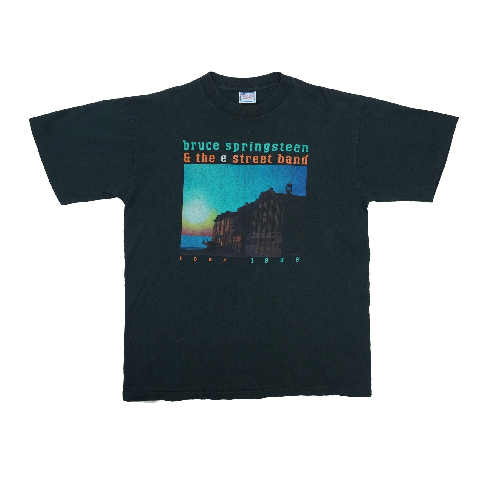 Vintage 1999 Bruce Springsteen E Street Band East Rutherford T Shirt: Vintage 1999 Bruce Springsteen E Street Band East Rutherford T Shirt Original vintage 1999 Bruce Springsteen And The E Street Band East Rutherford shirt. This rare tee is described as a true vintage p