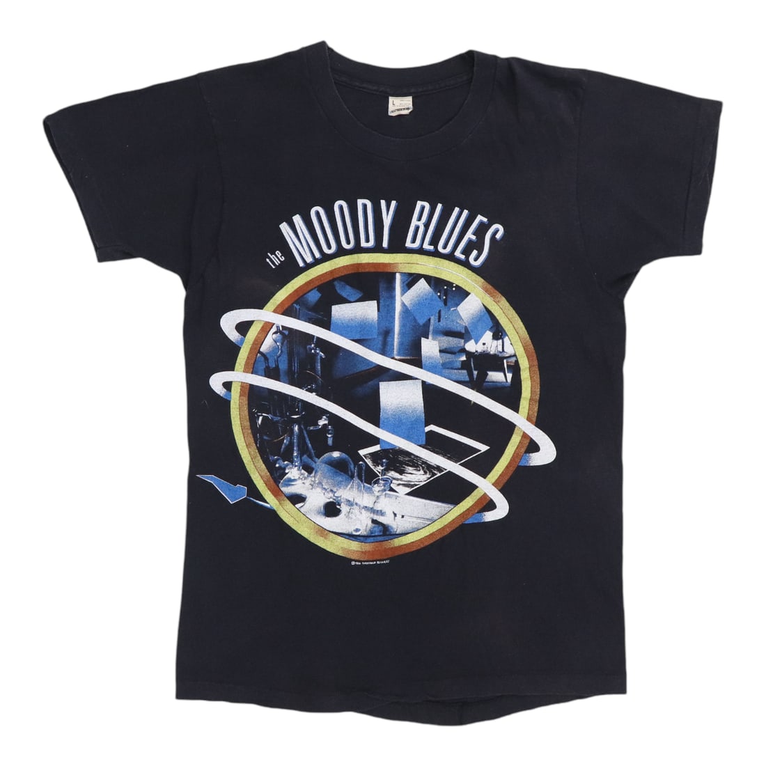 Moody Blues 1986 Concert Tour T Shirt Black Large (1 of 8)