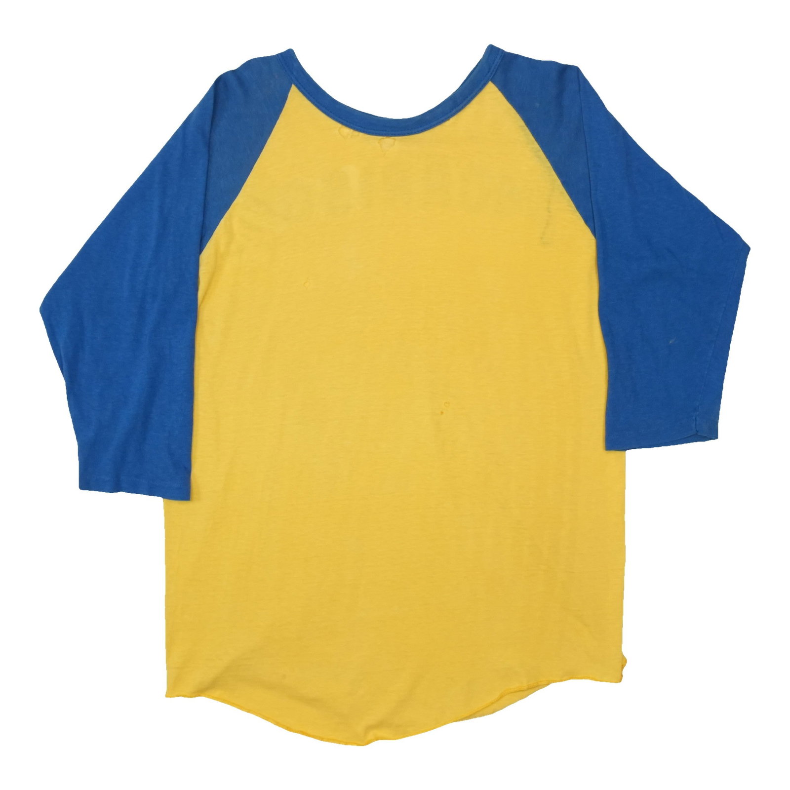 Yellow 1970s Morrison Vintage Shirt with Front and Back Graphics (1 of 9)