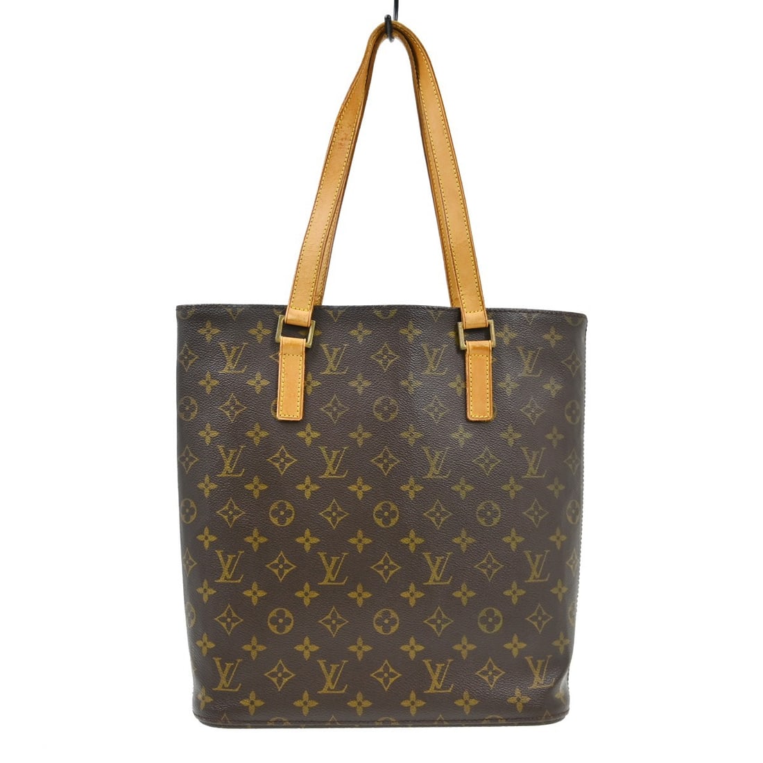 Louis Vuitton Vavin GM Monogram Canvas Large Tote M51170: Louis Vuitton Vavin GM Monogram Canvas Large Tote M51170 Vintage Louis Vuitton Vavin GM tote handbag in brown Monogram canvas with leather trim and double handles. This open-top bag features inner poc