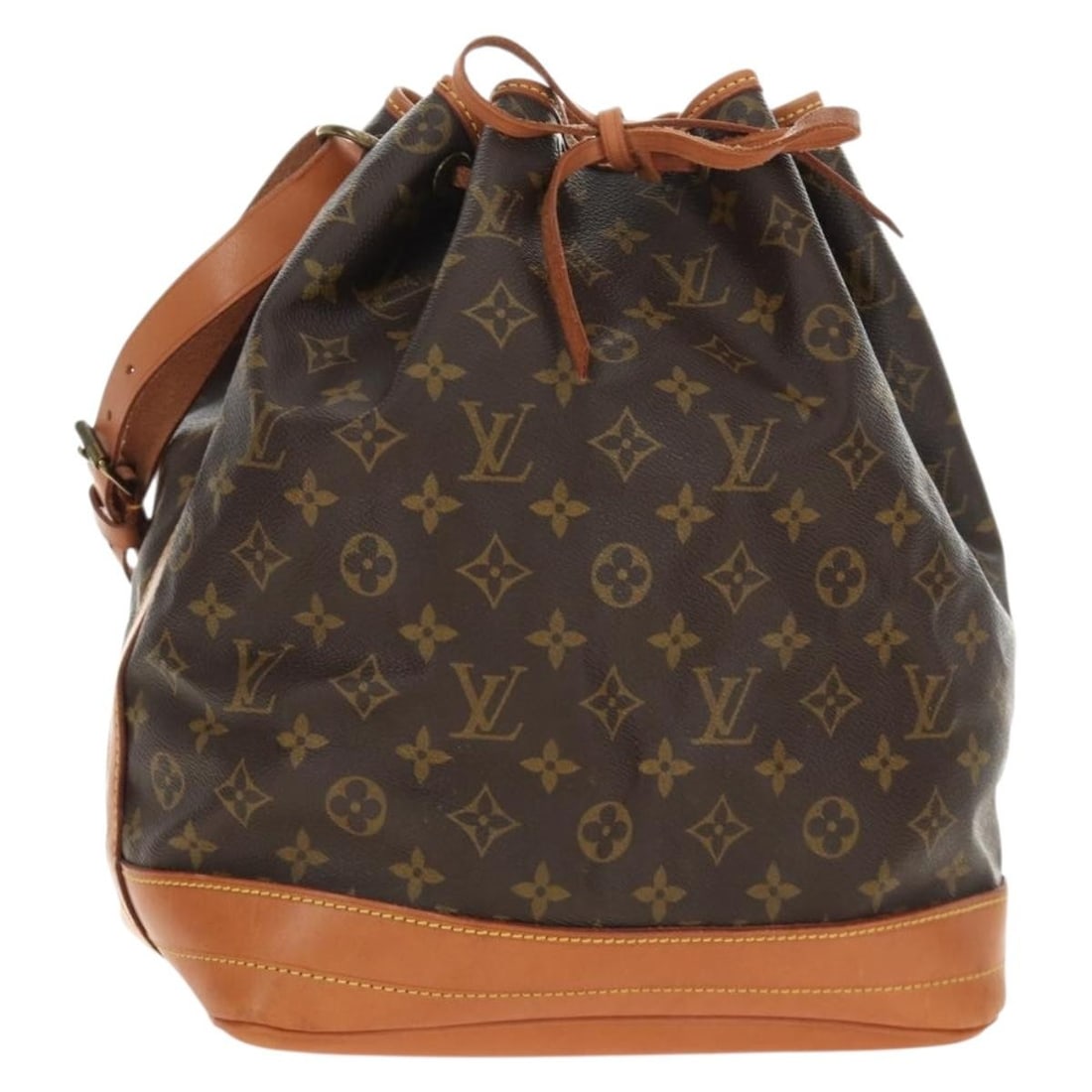 Louis Vuitton M42224 Noe Monogram Canvas Shoulder Bag: Louis Vuitton M42224 Noe Monogram Canvas Shoulder Bag Louis Vuitton Monogram Noe shoulder bag in Monogram Canvas, made in the USA. It comes with a dust bag and features the classic Monogram exterior w