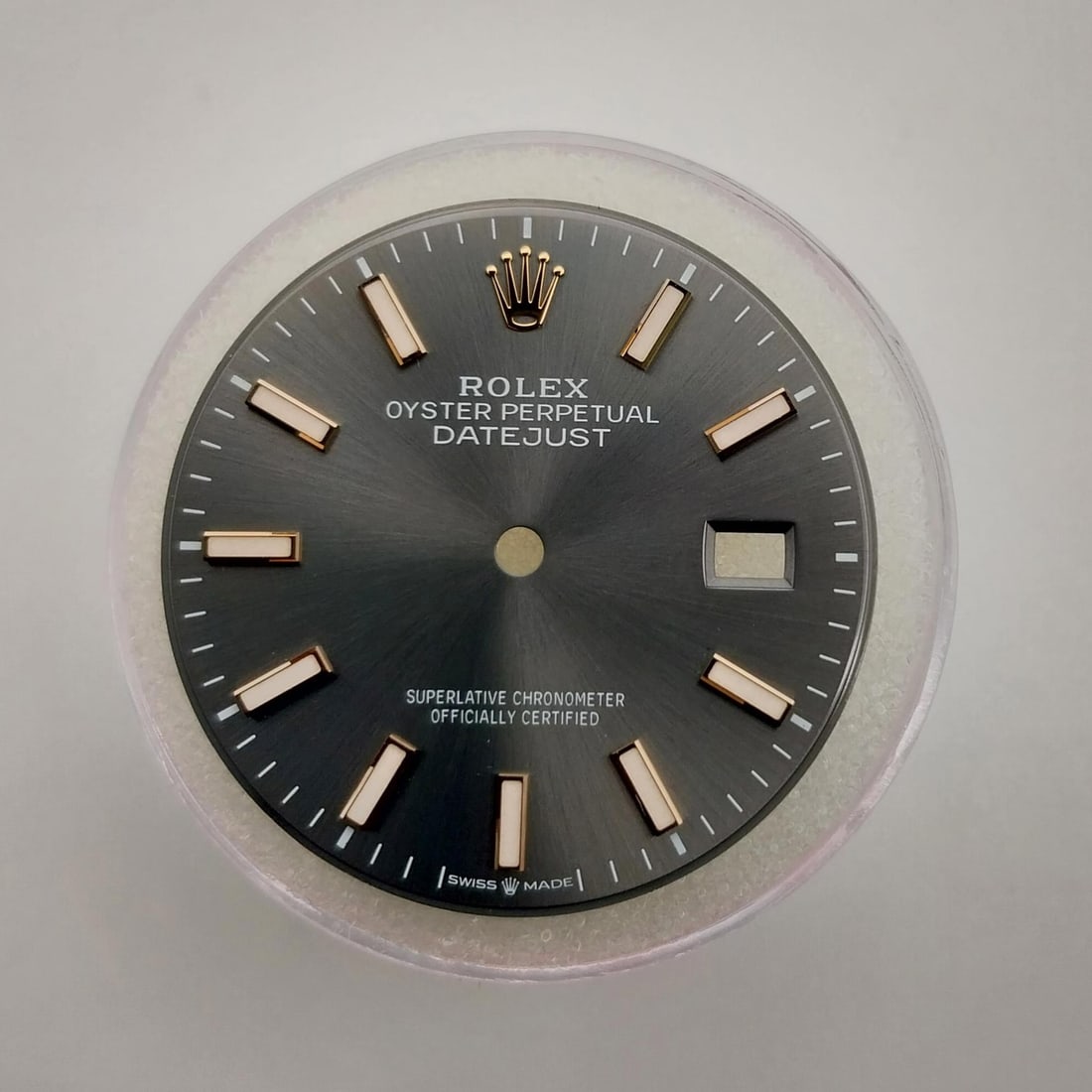 Slate Watch Dial for Rolex Datejust 126231 Oyster Perpetual Model (1 of 2)