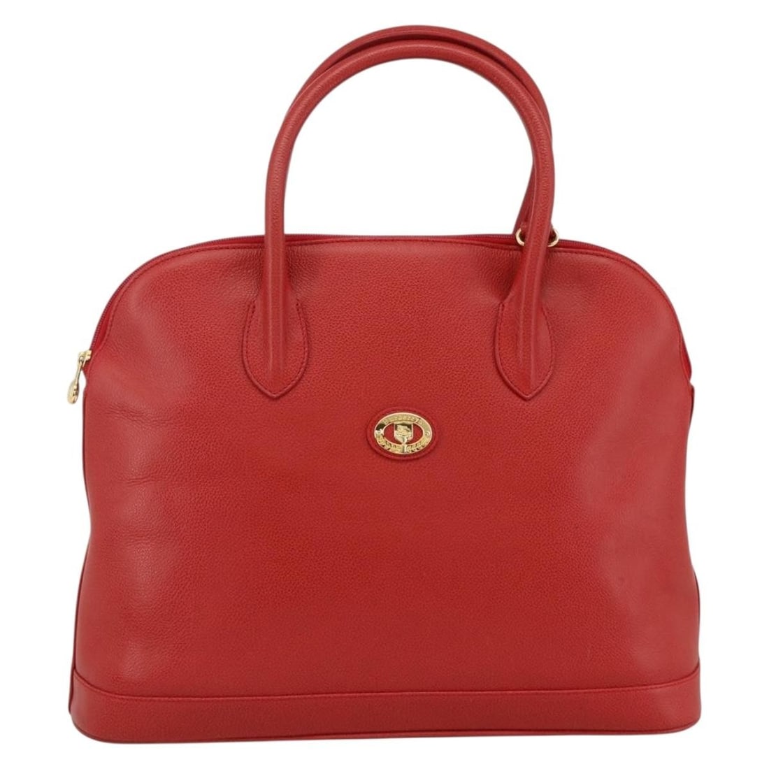 Burberry Vintage Red Leather Handbag 40cm x 30cm x 14cm: Burberry Vintage Red Leather Handbag 40cm x 30cm x 14cm This Burberry vintage handbag is crafted from red leather and designed for women. It features a structured silhouette with both handle and shoul