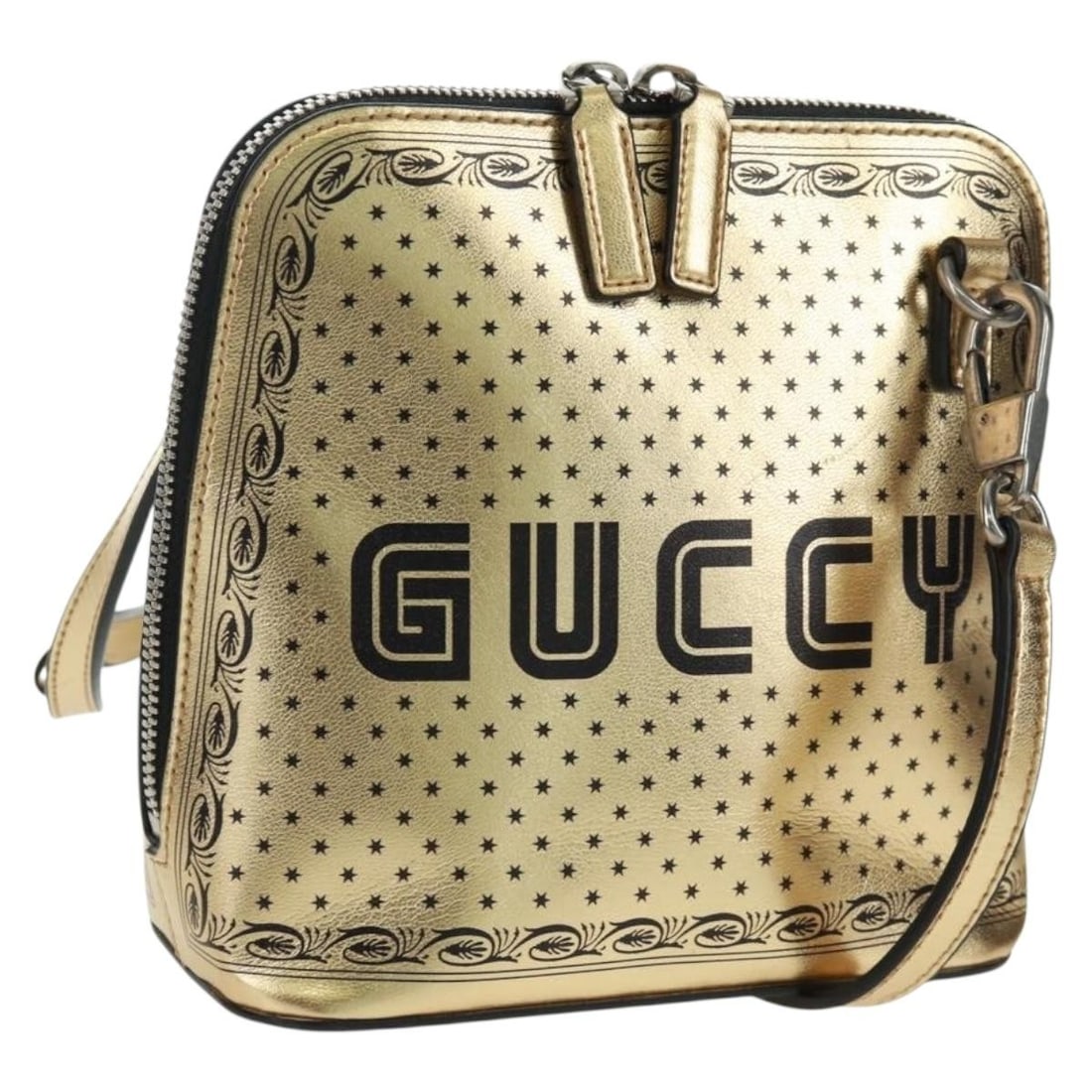 Gucci 511189 Leather Shoulder Bag in Gold with Dust Bag: Gucci 511189 Leather Shoulder Bag in Gold with Dust Bag Gucci women's shoulder bag in gold leather with an adjustable shoulder strap and dust bag included. Made in Italy, this bag is in AB very good c
