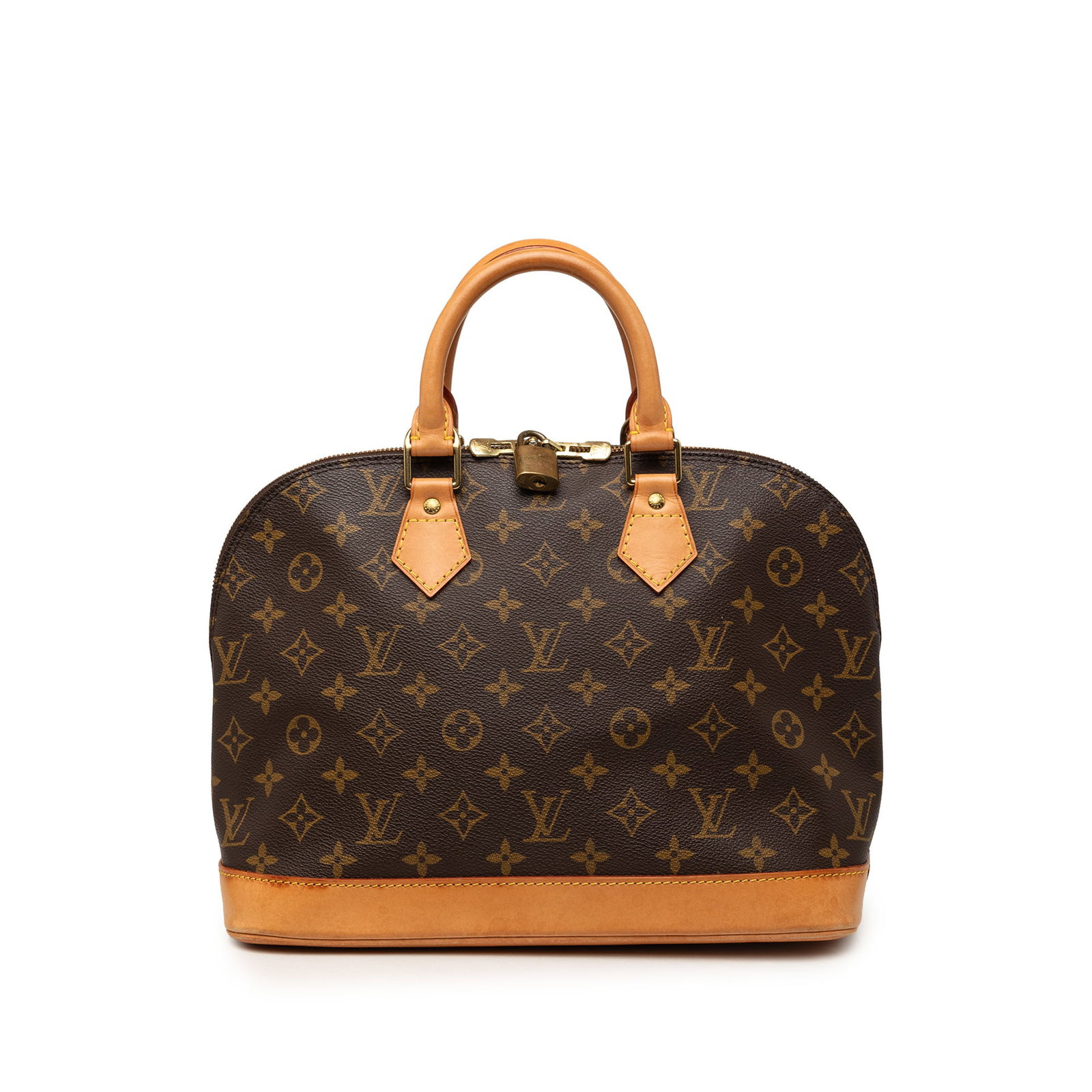 Louis Vuitton Alma PM Monogram Canvas Satchel (1 of 7)