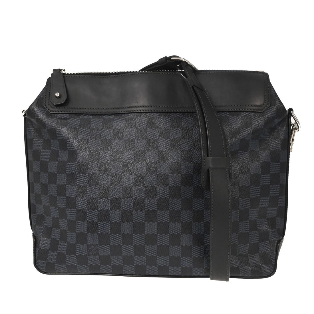 Louis Vuitton Greenwich Messenger Bag Damier Cobalt Canvas: Louis Vuitton Greenwich Messenger Bag Damier Cobalt Canvas Louis Vuitton Greenwich Messenger in Damier Cobalt, a unisex messenger bag in black canvas. Made in France, it measures 35 cm x 30 cm x 8 cm 