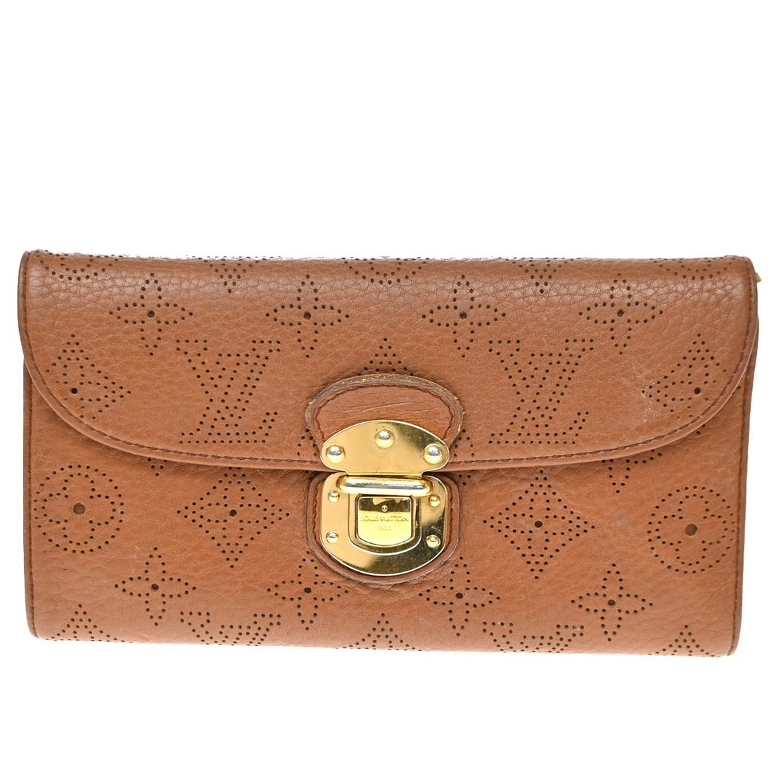 Louis Vuitton Amelia Brown Leather Wallet (1 of 14)