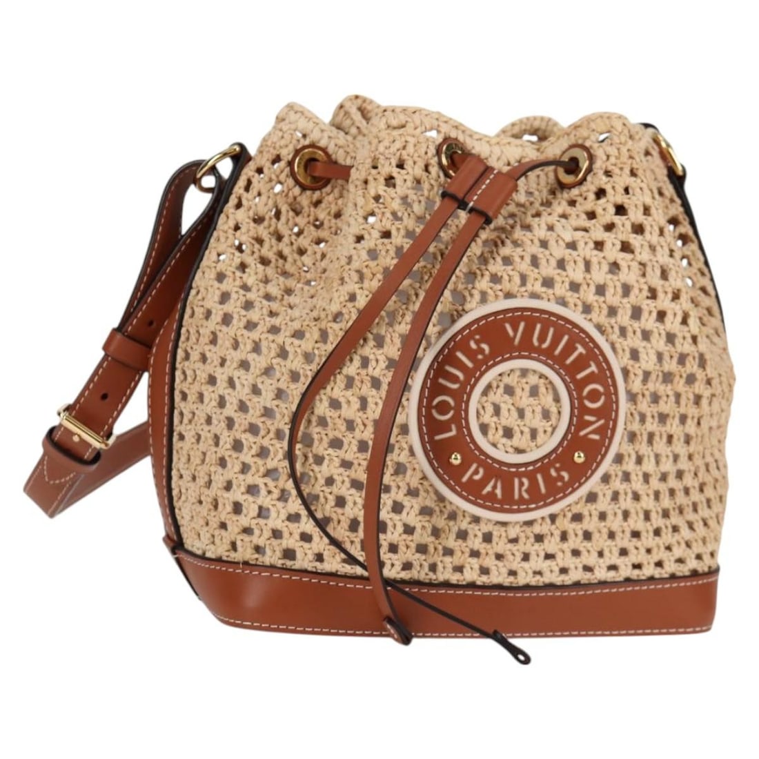 Louis Vuitton Noe BB Beige Canvas Shoulder Bag M24722 (1 of 18)